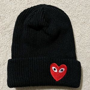 Comme des garcon PLAY beanie (brand new)